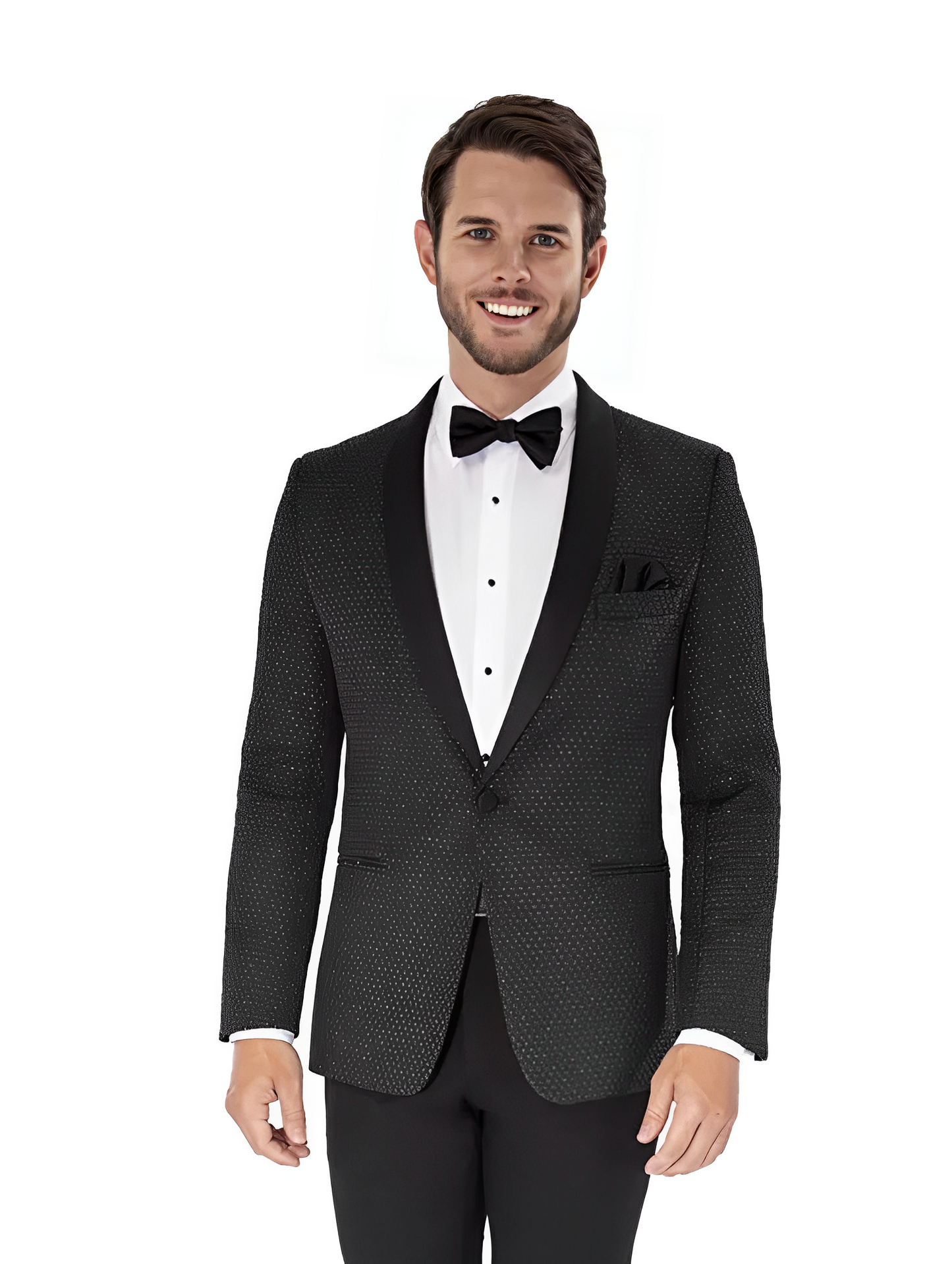 BLACK AUSTIN TUXEDO