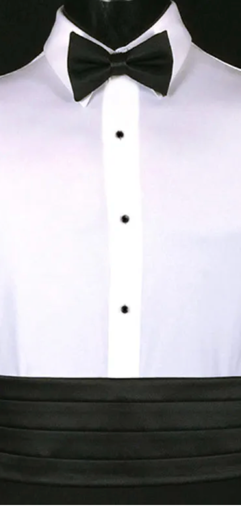 BLACK CUMMERBUND