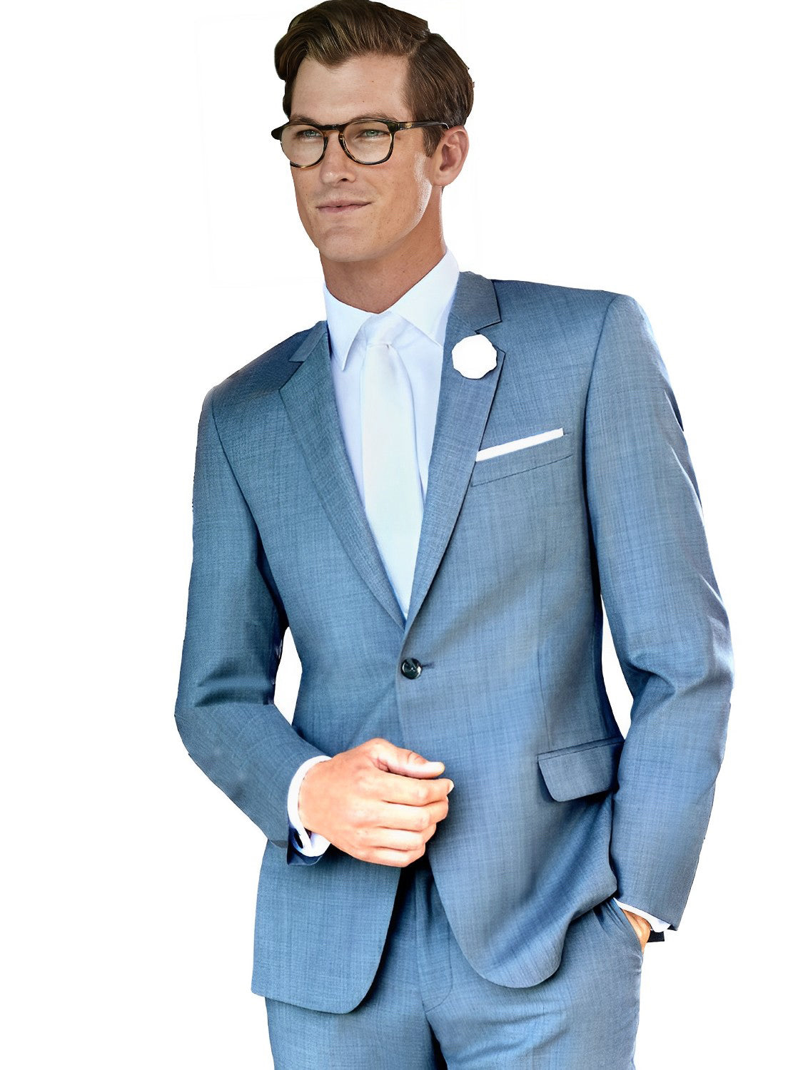 STEEL BLUE CHRISTOPHER Tuxedo & Styles STEEL BLUE CHRISTOPHER Tuxedo & Styles