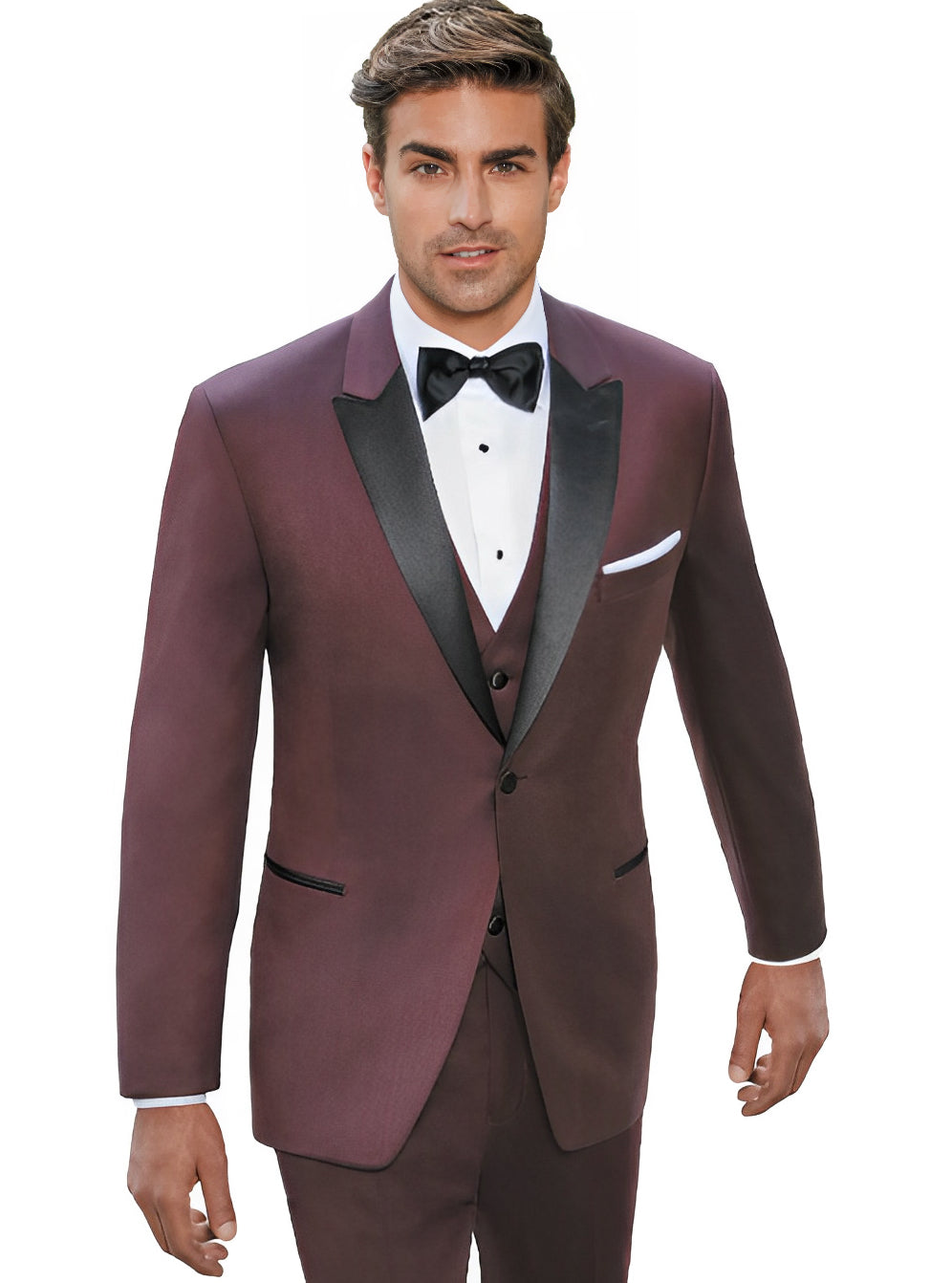 BURGUNDY DINNER JACKET