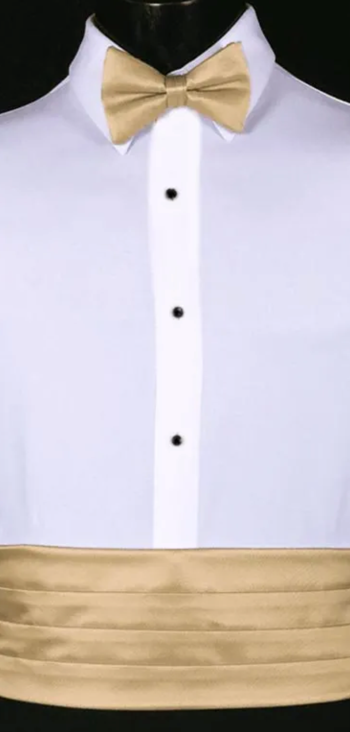 GOLDEN CUMMERBUND