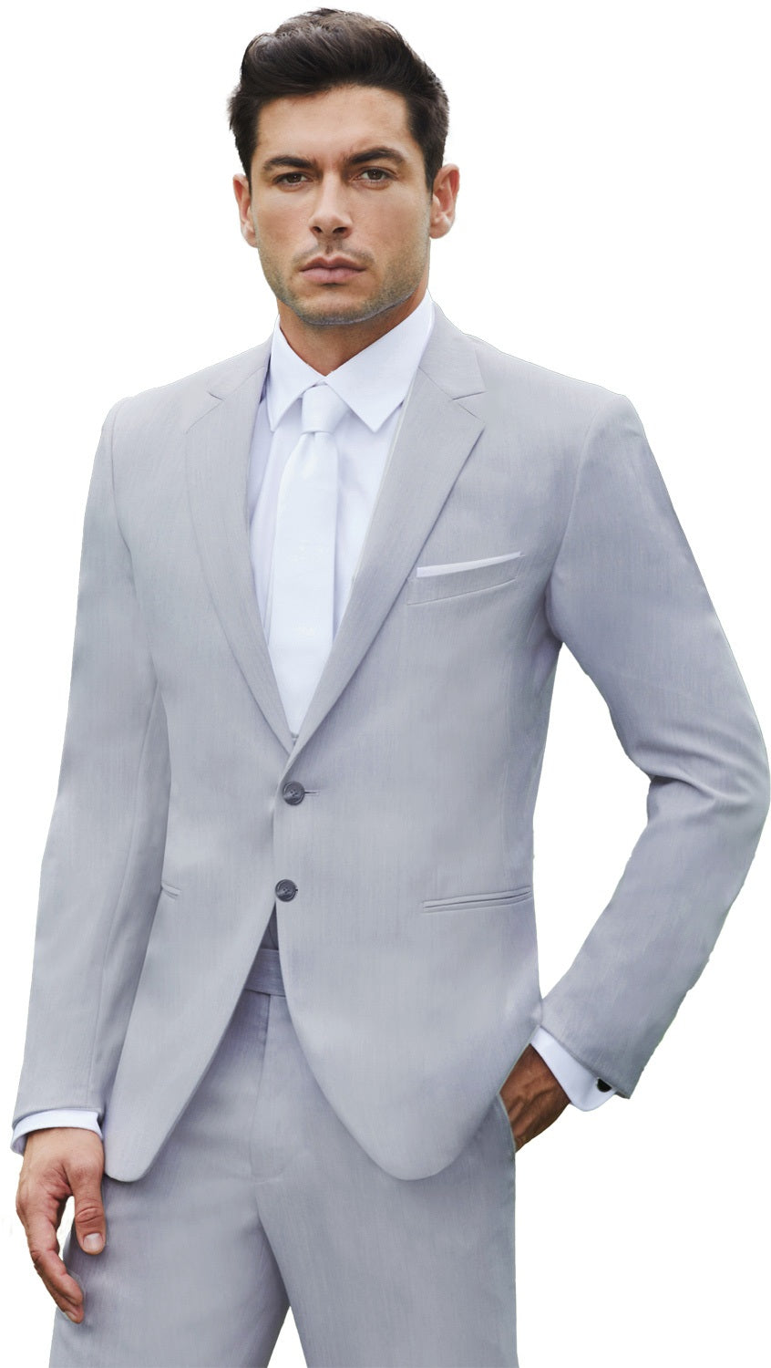 HEATHER GREY PAULO SUIT Tuxedo & Styles HEATHER GREY PAULO SUIT Tuxedo & Styles