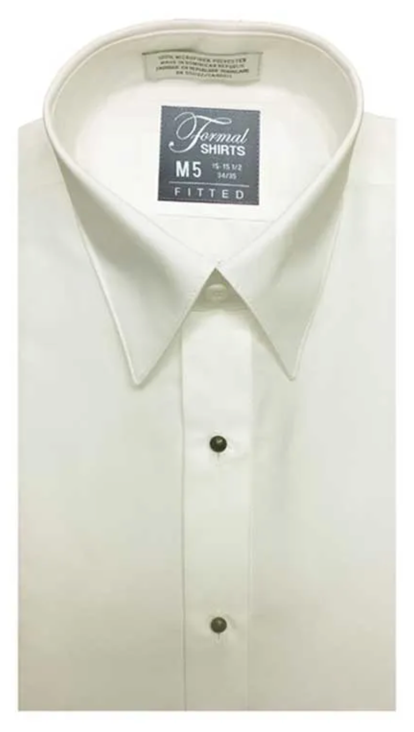 IVORY FITTED SHIRT