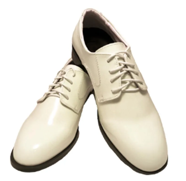 IVORY GENOA CLASSIC PATENT LACE