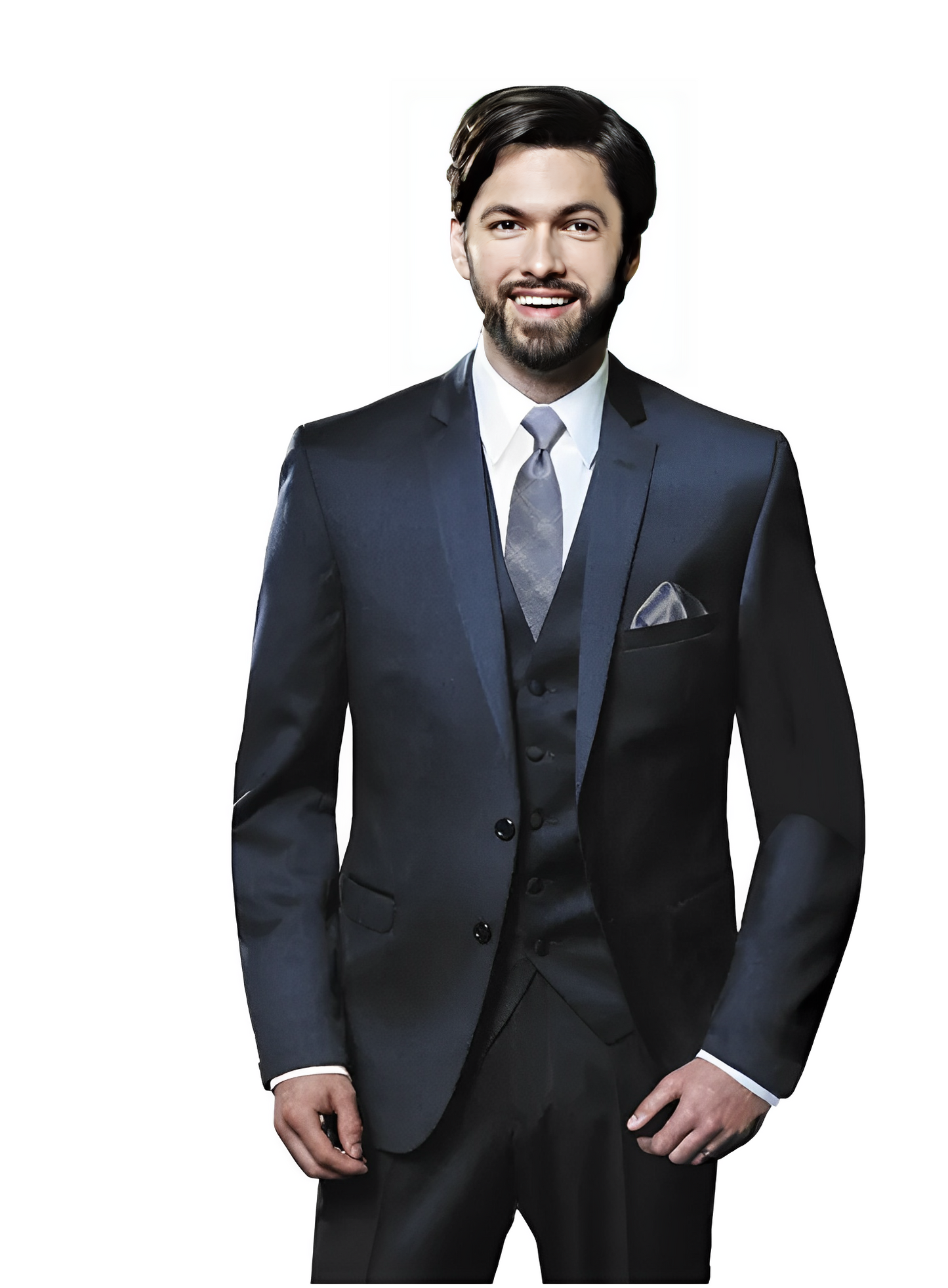NAVY VALENCIA SUIT