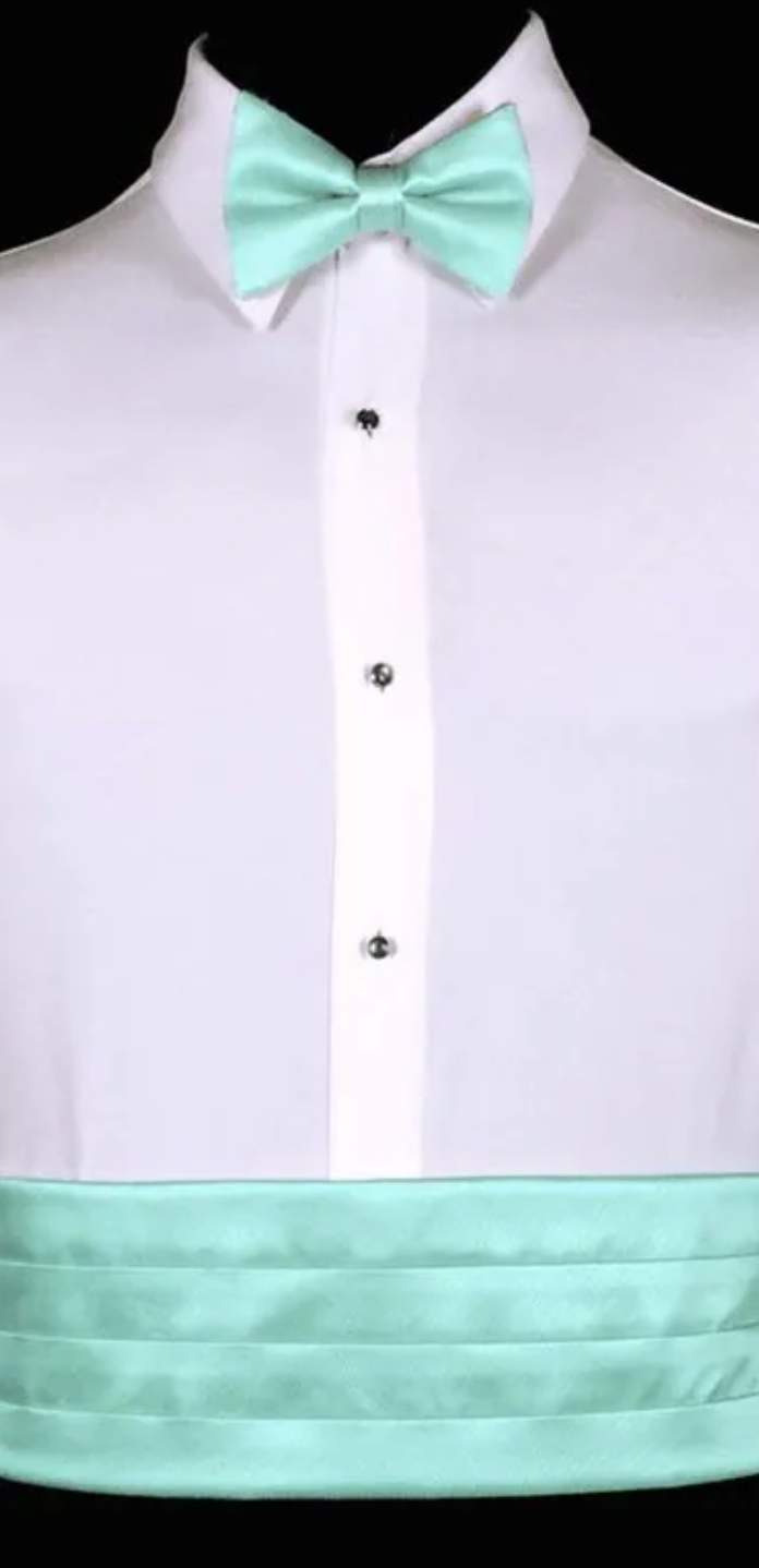 TIFFANY BLUE CUMMERBUND