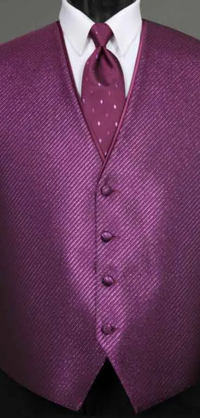 VIOLETTA METALLIC VEST