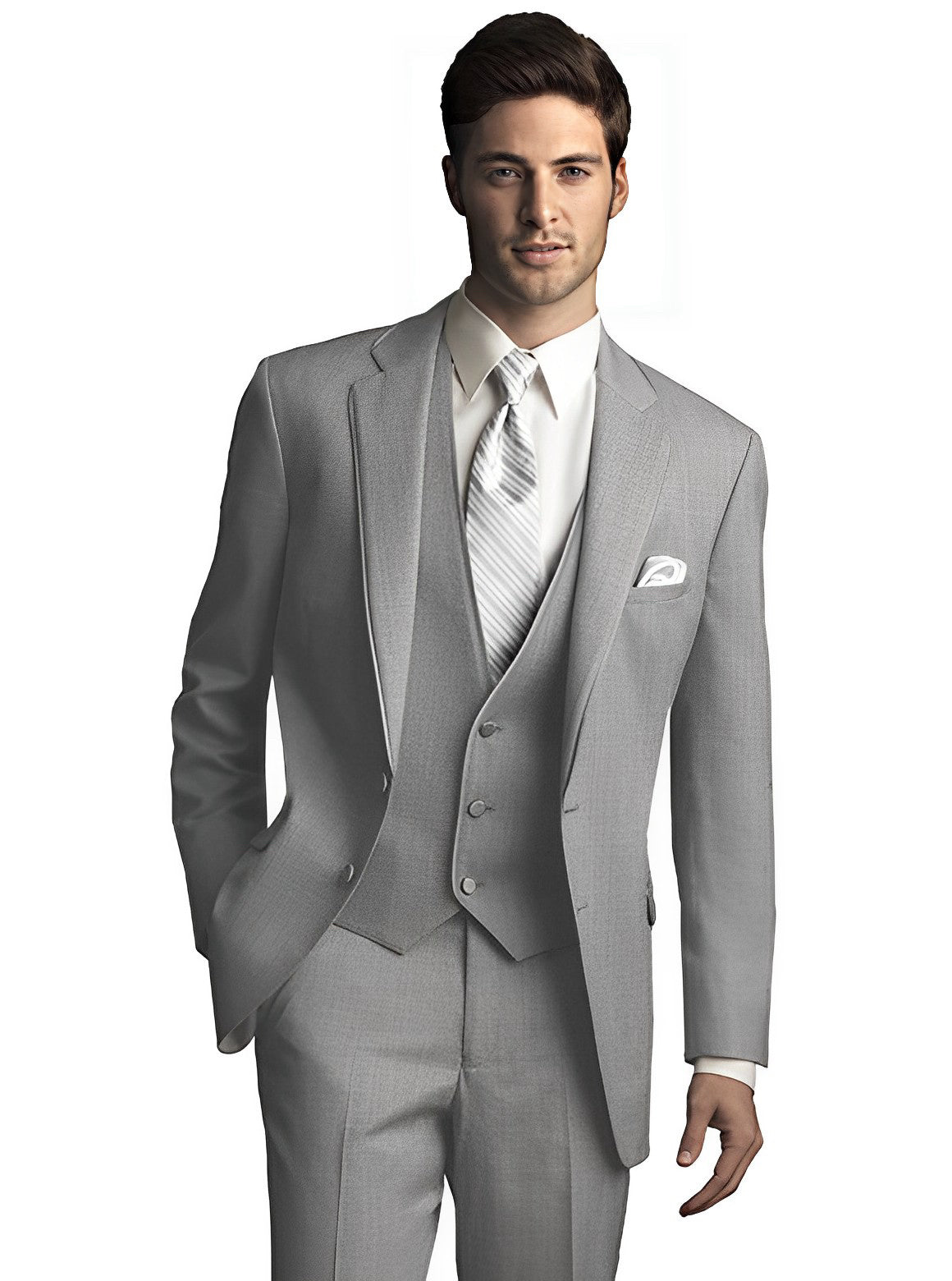 HEATHER GREY BARTLETT SUIT