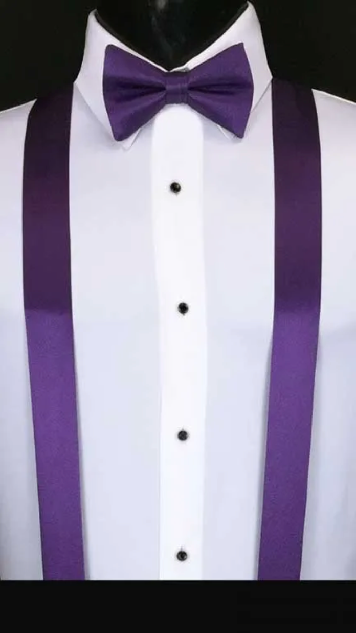 PURPLE SUSPENDERS